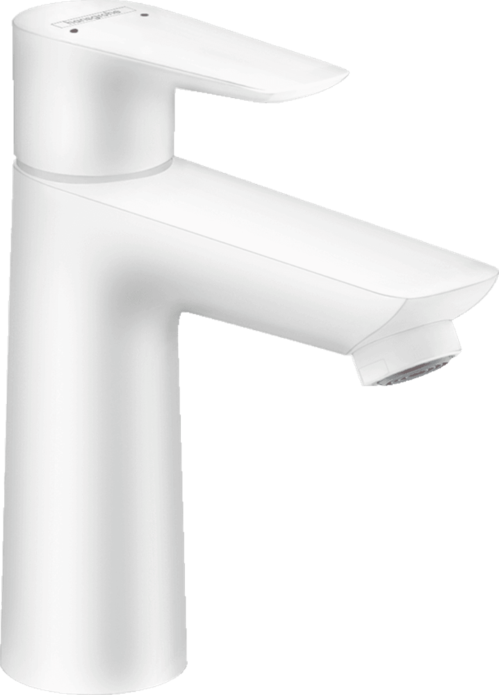 Hansgrohe Talis E 110 izlietnes maisītājs, ar pop-up, matēts balts, 71710700 cover photo