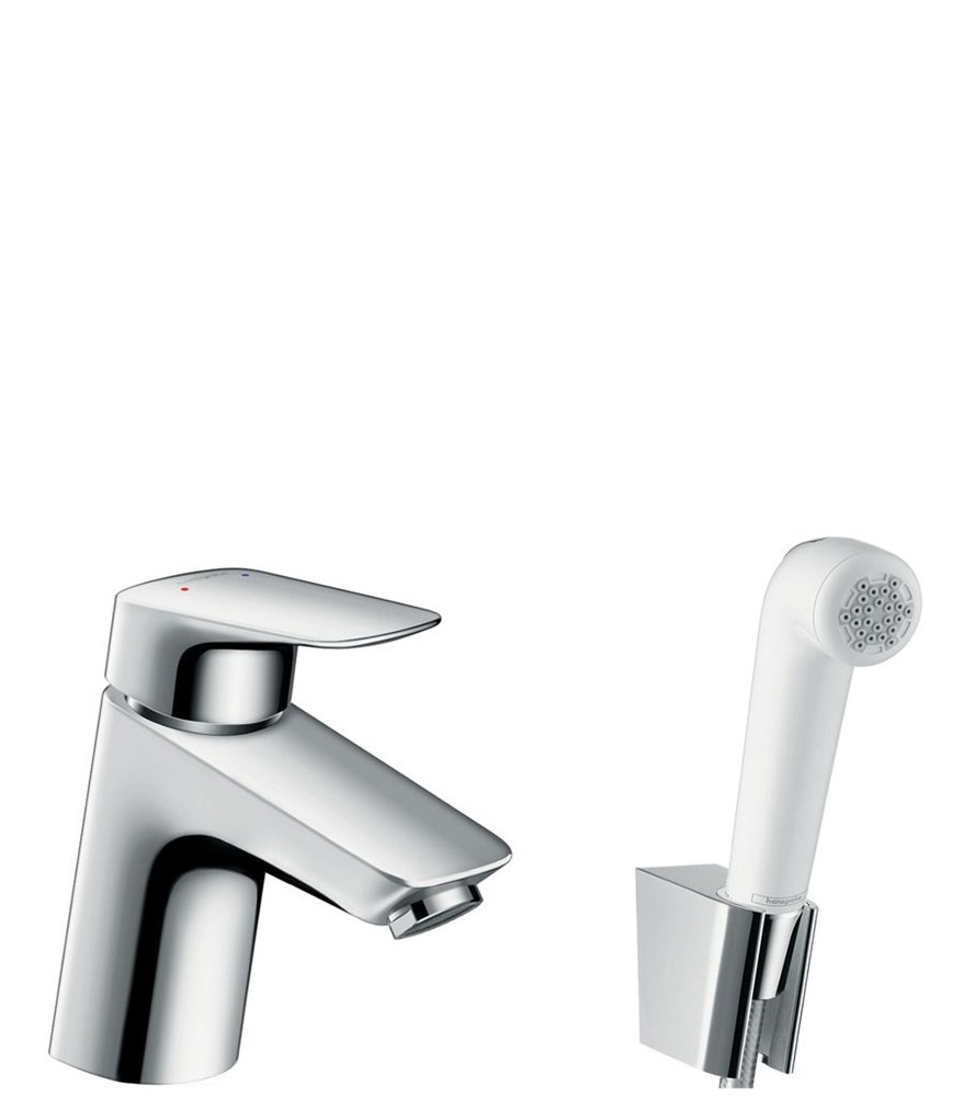 Hansgrohe Logis izlietnes maisītājs ar bidetu, 1.60m, hroms, 71290000 cover photo