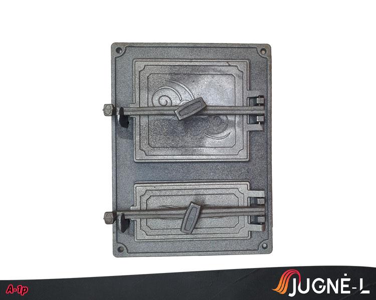 Jugne-L čuguna krāsns durvis A-1p 330x440mm cover photo