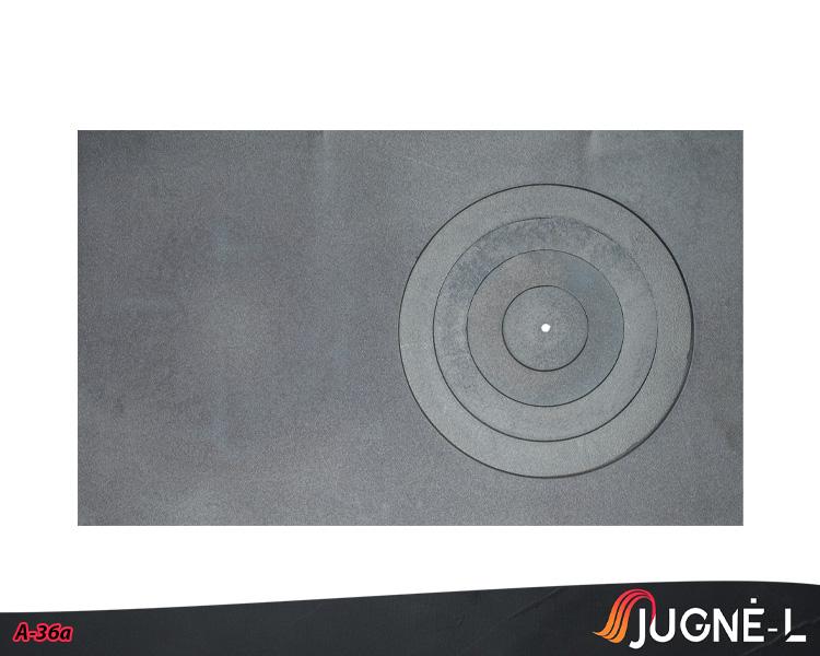 Jugne-L čuguna plīts virsma ar 1 rinķi A-36a, 760x455mm cover photo