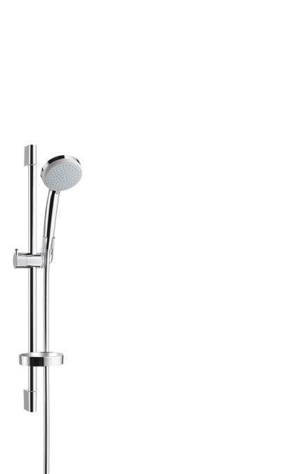Hansgrohe Croma 100 Vario/Unica'C 0.65m dušas komplekts ar ziepju trauku, hroms, 27772000 cover photo