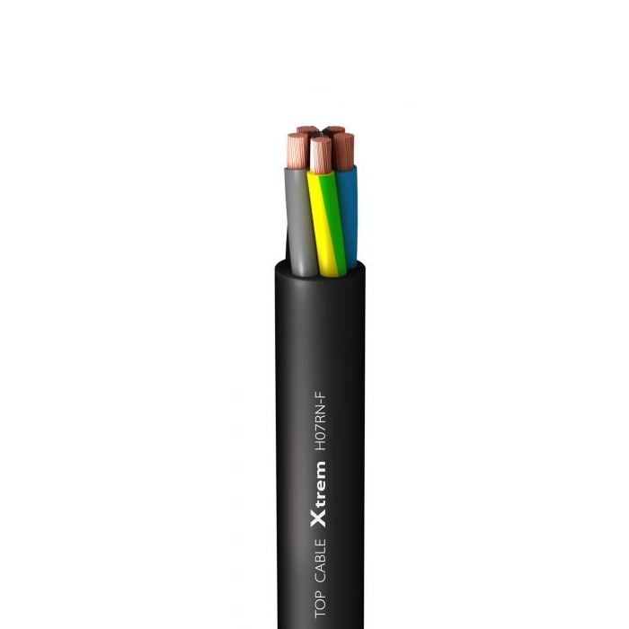 Top Cable gumijas kabelis H07RN-F 5x16mm2 lokans melns 0.45/0.75kV saiva, 3005016. cover photo
