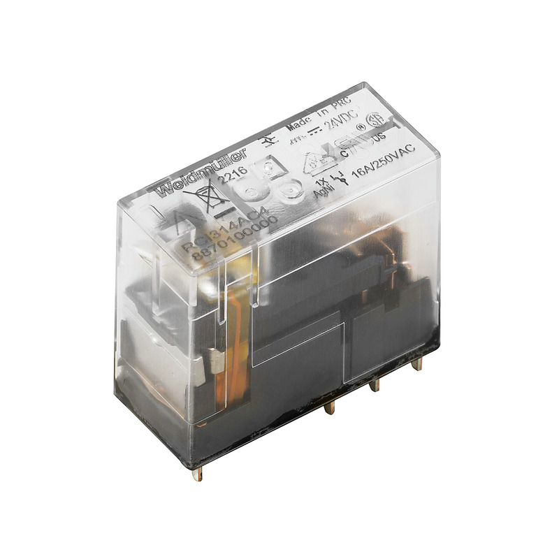 Weidmuller pārslēdzējrelejs 230VAC 8A 2CO RCI, 8869940000 cover photo