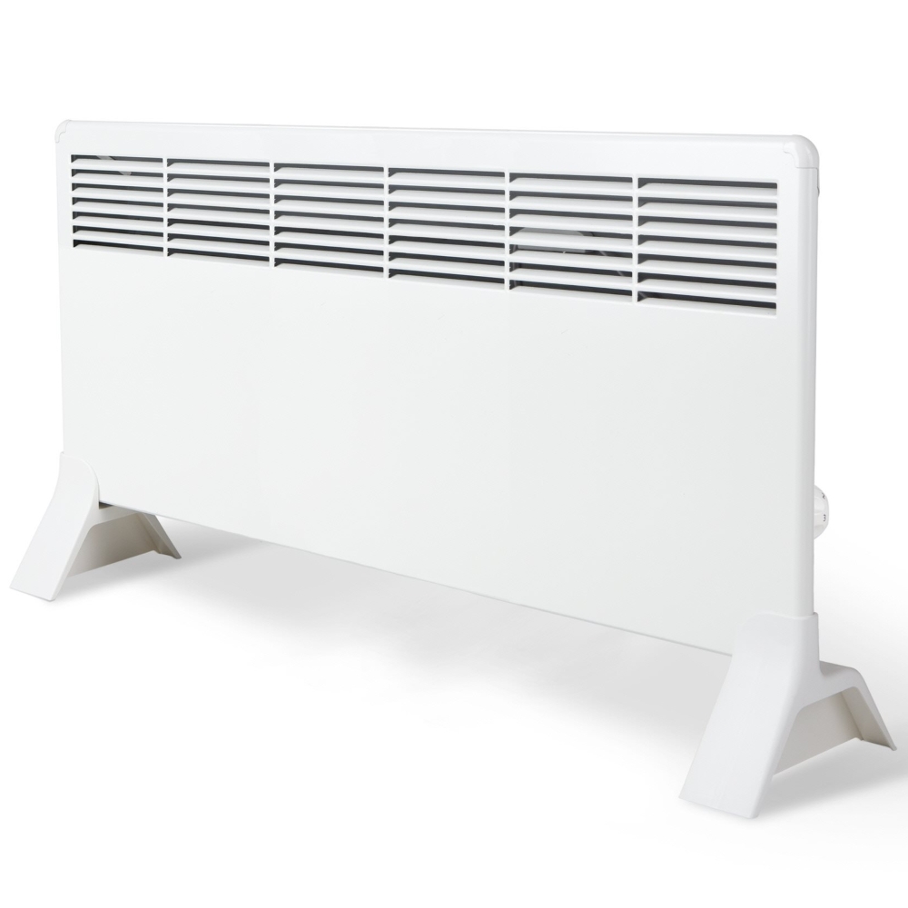 Ensto elektriskais sildītājs 1000W 390x850mm BETA-MP ar kontaktdakšu, ar kājām, BETA10-MP cover photo