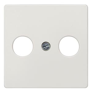 Siemens centrālplate TV/SAT kontaktligzdai bēšs DELTA LINE, 5TG2591 cover photo