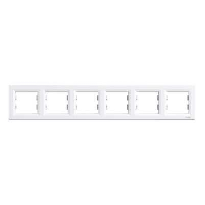 Schneider Electric rāmis 6-v horizontāls balts Asfora, EPH5800621 cover photo