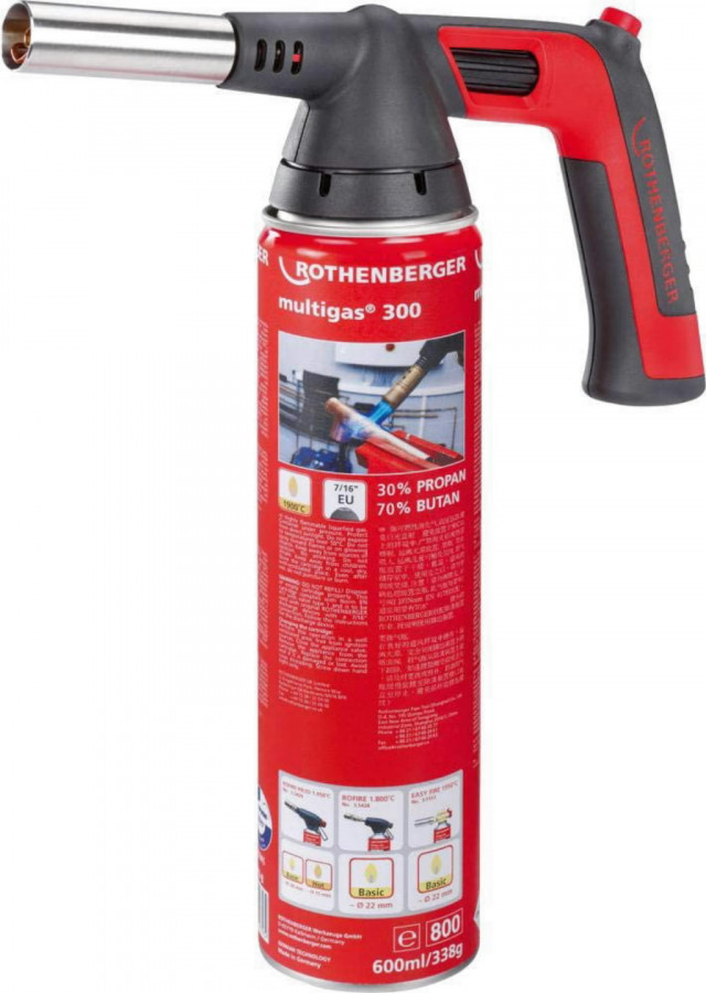 Rothenberger Multigas 300 piezo degļa komplekts ROFIRE, 1000002360 (35429) cover photo