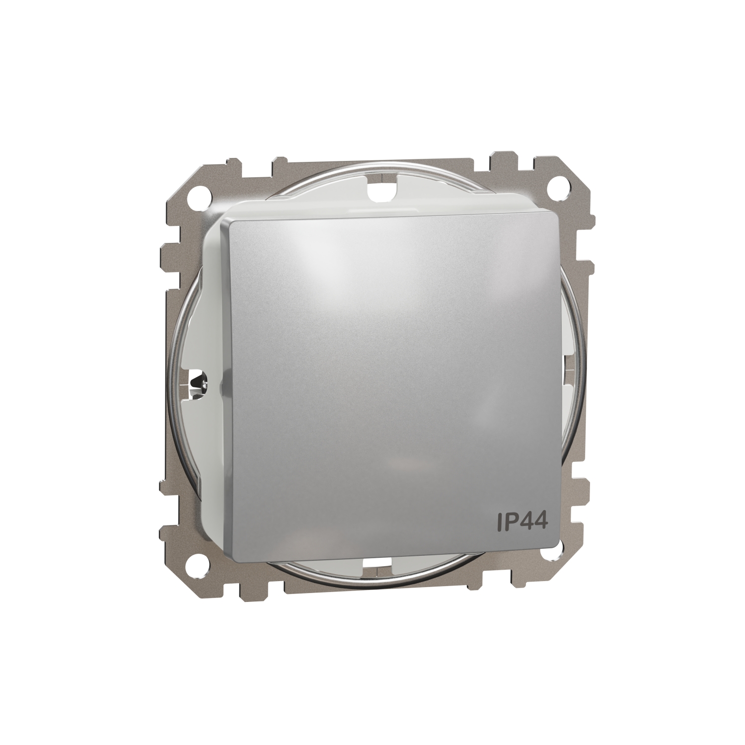 Schneider Electric 1 pola slēdzis z/a (meh.) alumīnijs IP44 SEDNA Design, SDD213101 cover photo
