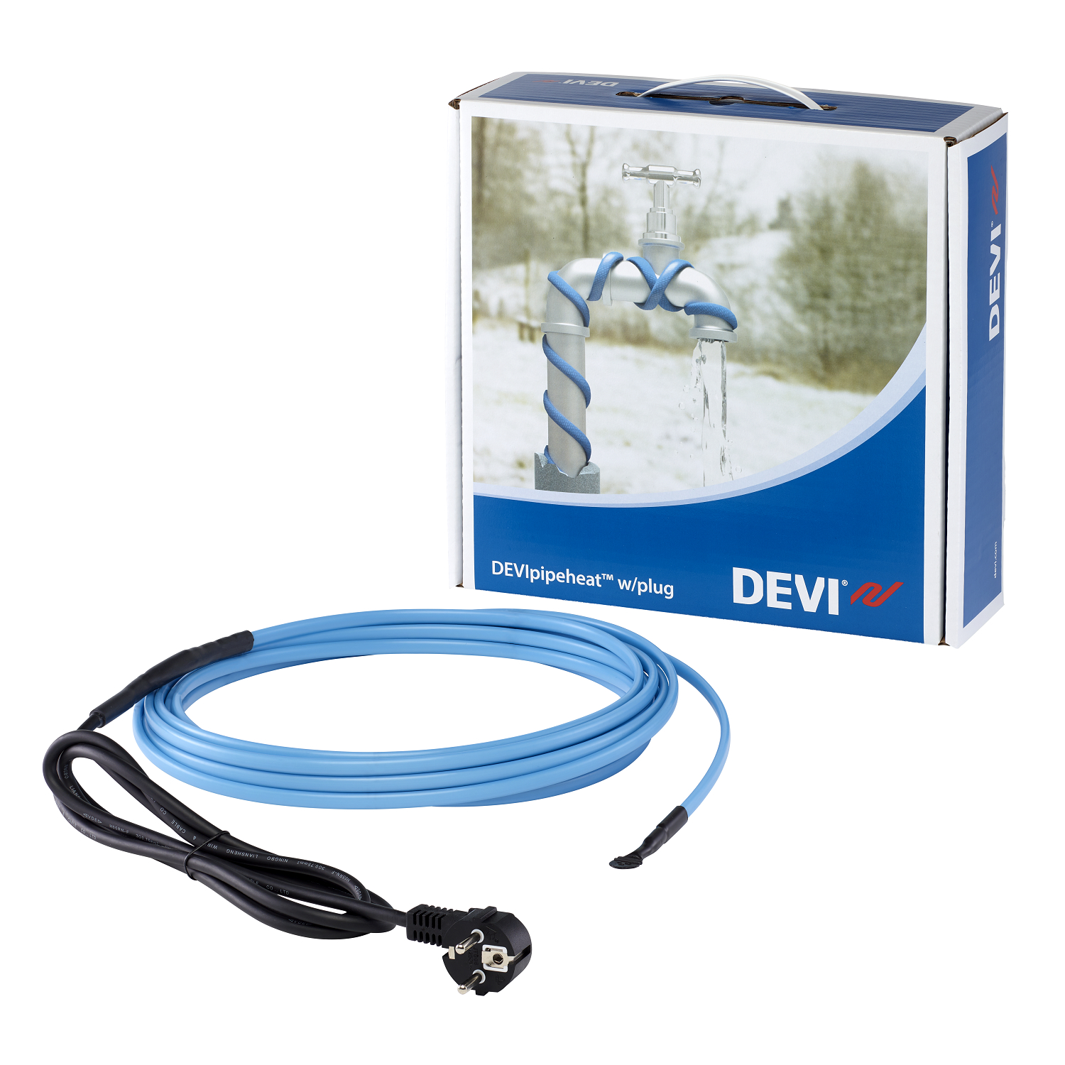 Devi pašregulējošs apsildes kabelis 60W 6m 230V Devipipeheat 10 V3, 140F0923 cover photo