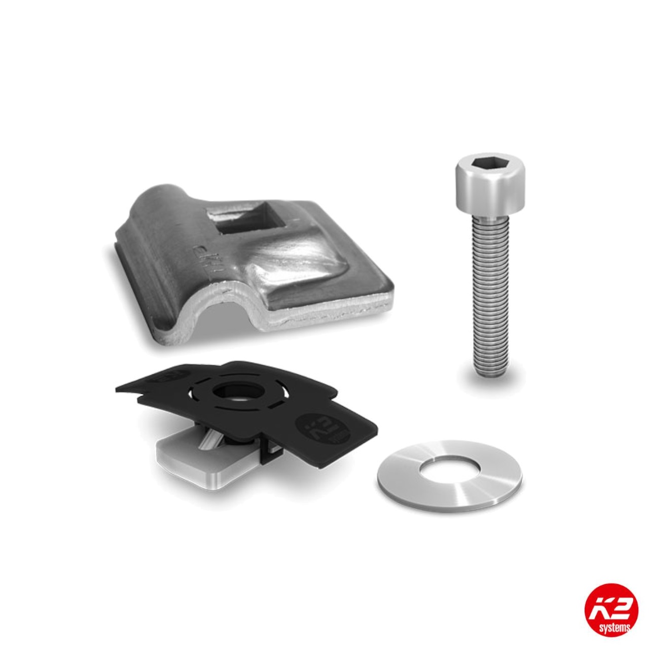 K2 Systems zibens novedēja pievienojuma klemme Multi Alu 8mm Set, 2002473 cover photo