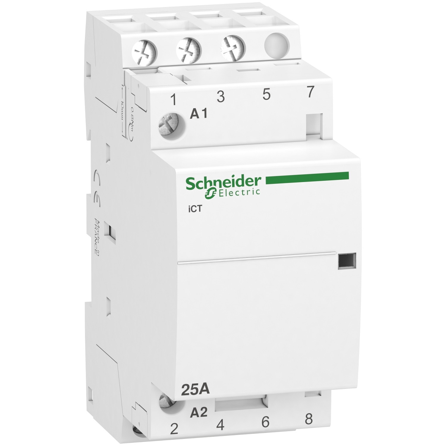 Schneider Electric modulārais kontaktors 3P 25A 230VAC 3NO iCT Acti9, A9C20833 cover photo