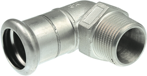 KAN-therm Inox Press līkums ar ārējo vītni 28x1'' cover photo