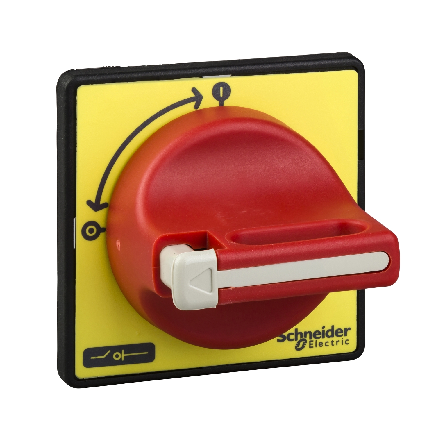 Schneider Electric Vario slēdža rokturis sarkans/dzeltens 60x60mm TeSys Vario, KCD1PZ cover photo