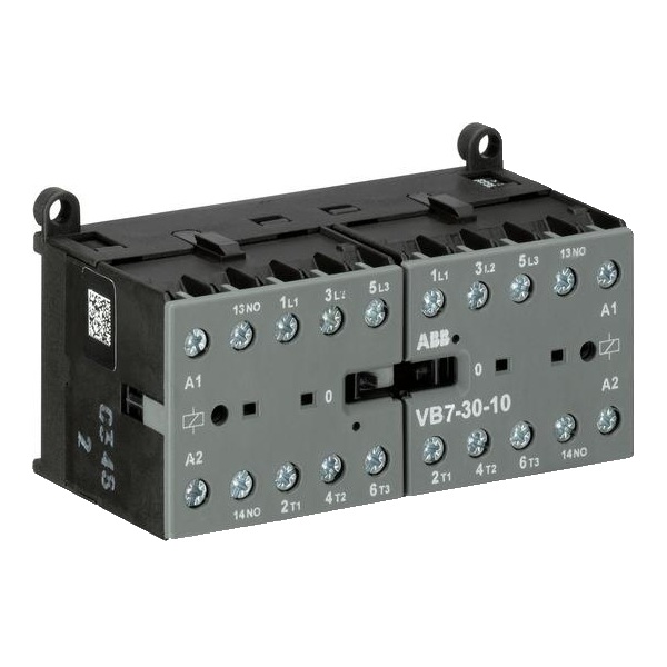 ABB reversīvais magnētiskais kontaktors 5.5kW 20A 1NO 230VAC VB7, GJL1311901R8100 cover photo