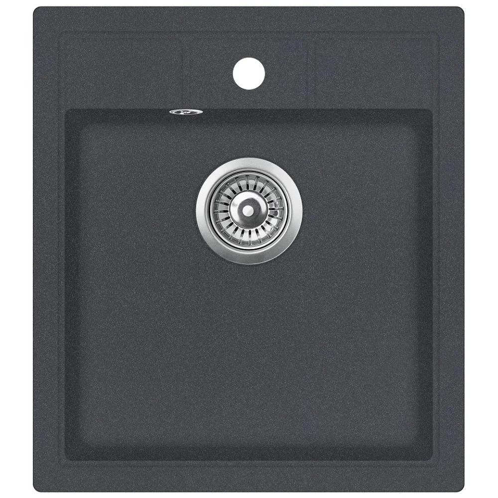 Aquasanita virtuves izlietne Nova SQN100W, Grafit 222 cover photo