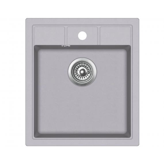 Aquasanita virtuves izlietne Nova SQN100W, Alumetallic 202 cover photo