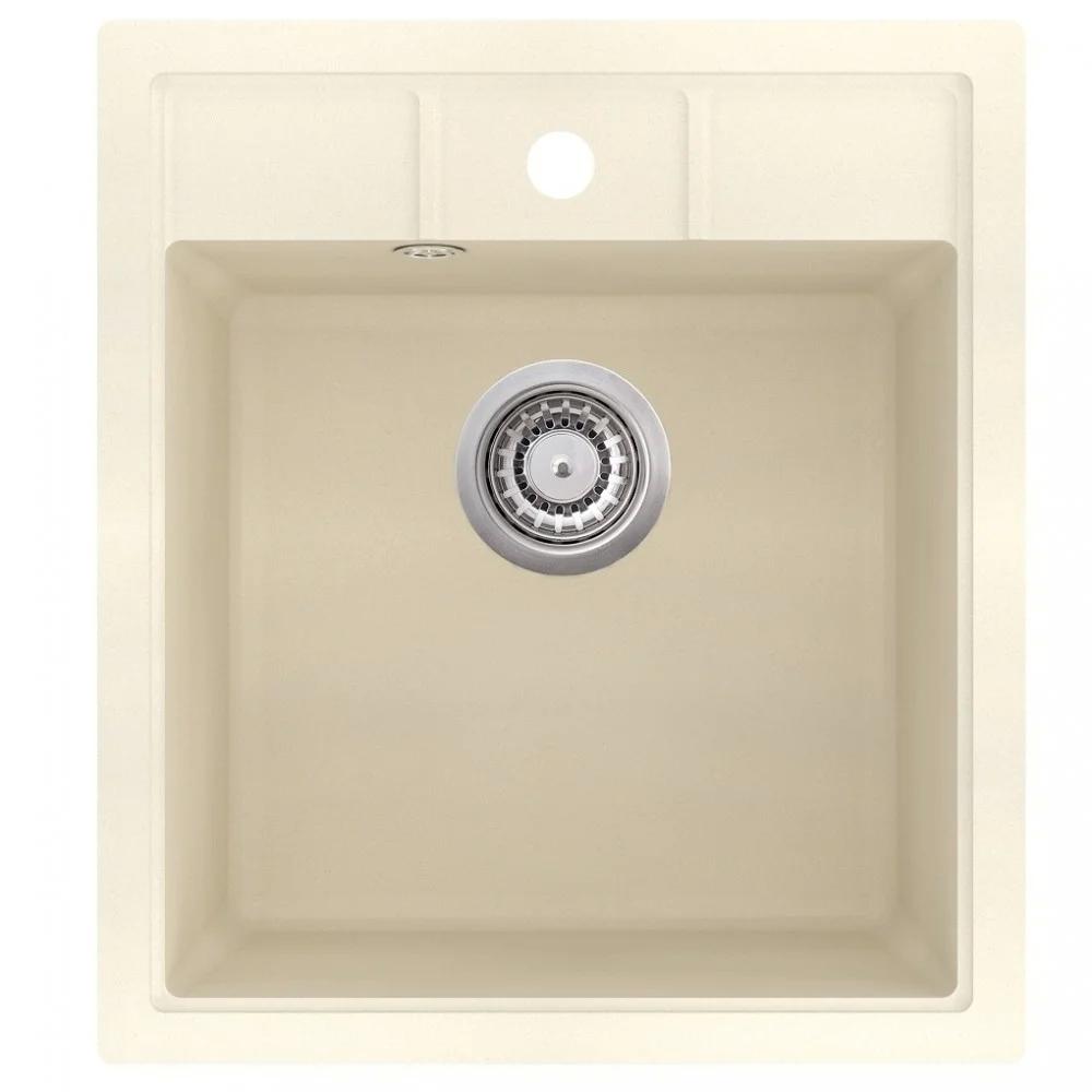 Aquasanita virtuves izlietne Nova SQN100W, Blanched almond 113 cover photo