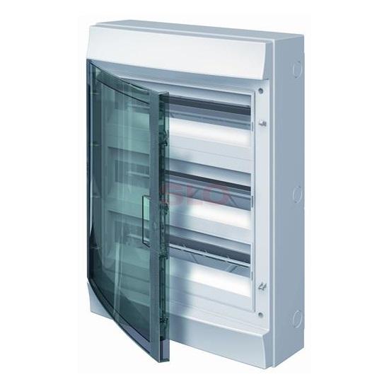 ABB sadalne v/a 54mod (3x18 mod) pelēka ar c/d IP65 IK08 Mistral65 750, 1SLM006503A1218 cover photo