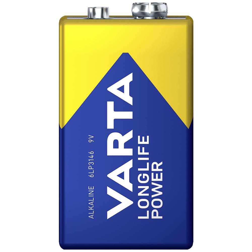 Varta Alkaline baterija krona 9V/6LR61 LONGLIFE Power, 4922121411 cover photo
