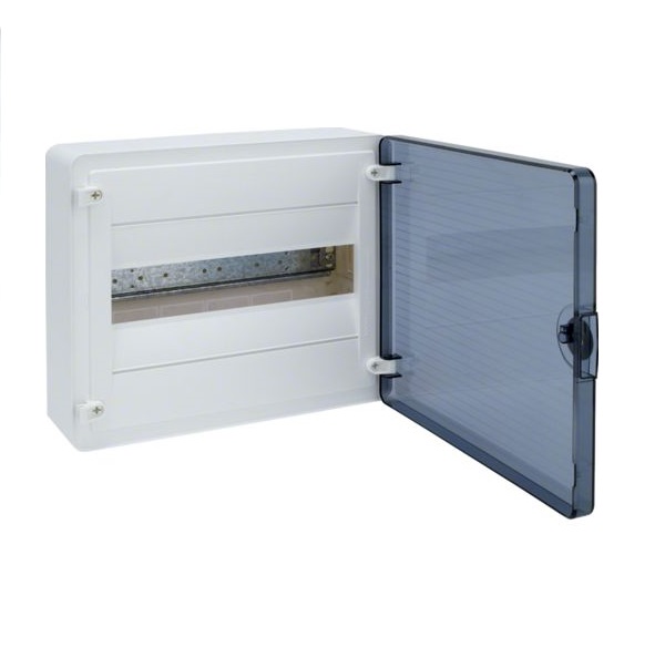 Hager sadalne v/a 12mod ar caurspīdīgām durvīm IP40 GOLF, VS112TD cover photo