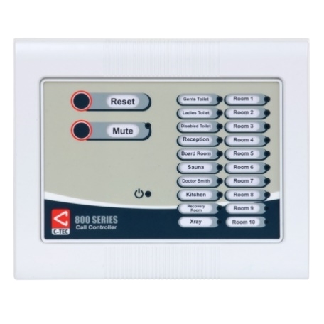 C-TEC izsaukuma sistēma centrālais panelis, 10 zonas, ar PSU 800Series, NC910S cover photo