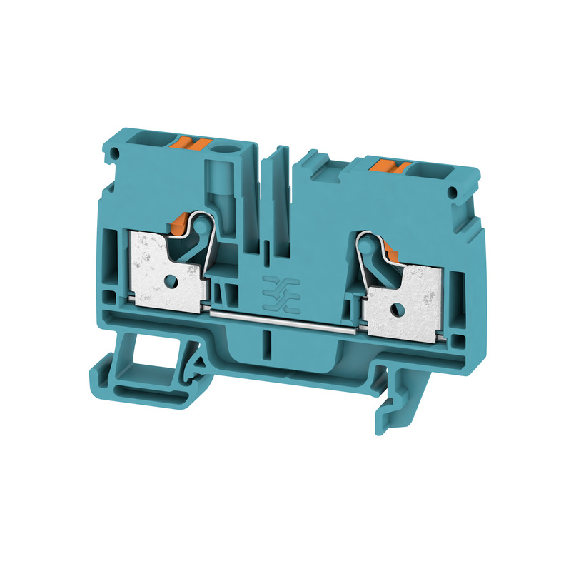 Weidmuller savienojuma spaile 1Px2 kont. 6mm2 41A 8.1mm zila A2C 6 BL Push-in, 1991790000 cover photo