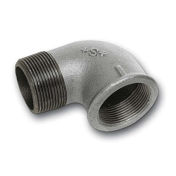 Sanha čuguna līkums 1"1/4 90° MF, cink. 992114V, E0009232 cover photo