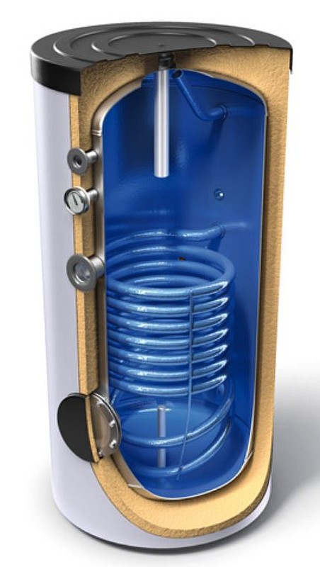 Tesy ūdens sildītājs ar siltummaini EV 200L 8bar, 301409 cover photo