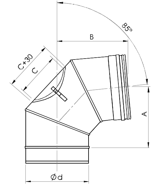 Almeva dūmvada līkums ar revīziju 85gr EW/160, IVEVBR16 cover photo