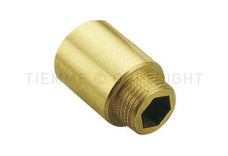 Tiemme vītnes pagarinājums MF1/2''50mm misiņš, T153021550 cover photo