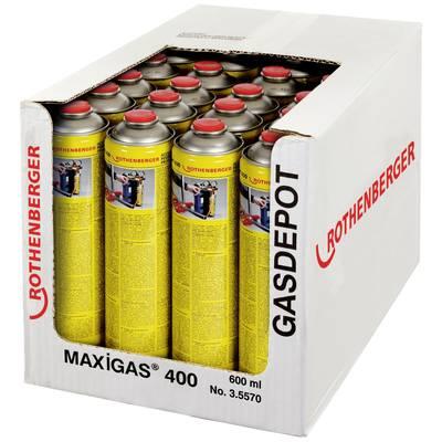 Rothenberger gāzes balons 600ml MAXIGAS 400 24gab, T43557024 cover photo