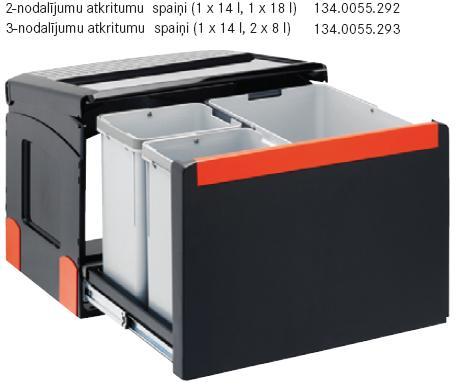 Franke Cube 50 atkritumu šķirošanas sistēma ar durvīm, 2 nodalījumi, 134.0055.292 cover photo