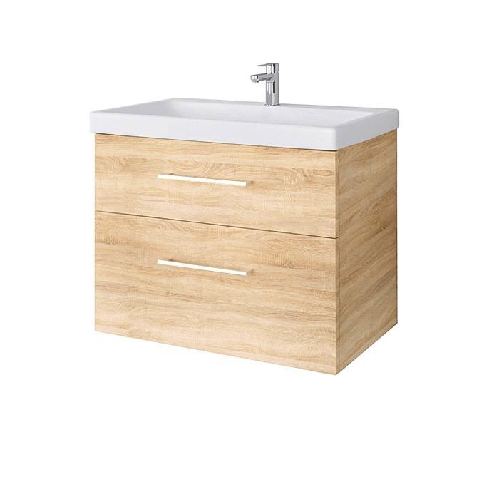 Riva izlietnes skapītis ar 2 atvilknēm, paredzēts izlietnei RIVA63C, SA 63-2 Sonoma Oak cover photo