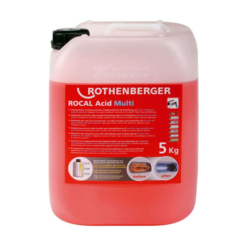 Rothenberger atkaļķošanas koncentrāts 5 l MULTI, 1500000115 cover photo