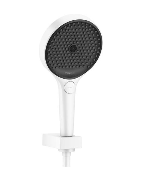 Hansgrohe Rainfinity dušas komplekts 130 3jet ar turētāju, šļauku 125cm, matēts balts, 26852700 cover photo
