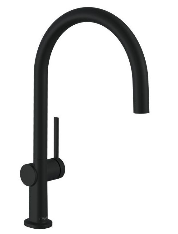 Hansgrohe virtuves izlietnes maisītājs Talis M54 220 1jet, matēts melns, HG72804670 cover photo