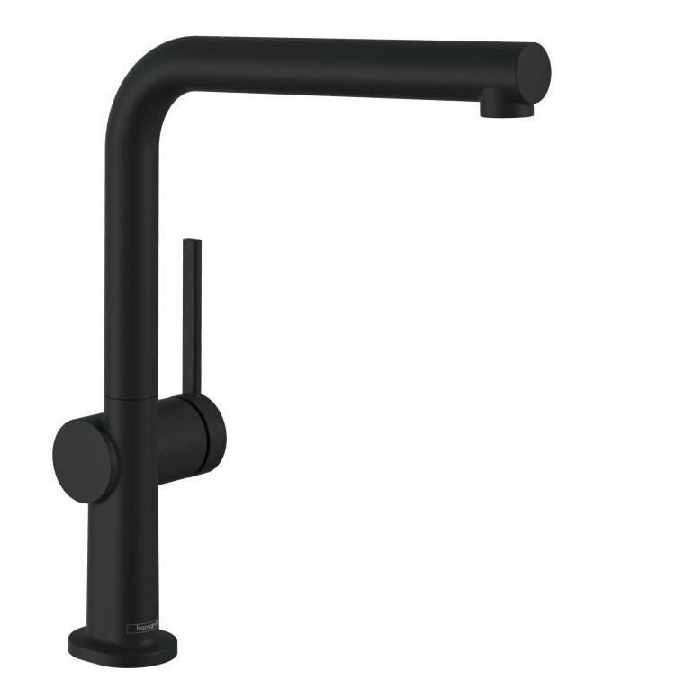 Hansgrohe virtuves izlietnes maisītājs Talis M54 270 1jet, matēts melns, HG72840670 cover photo