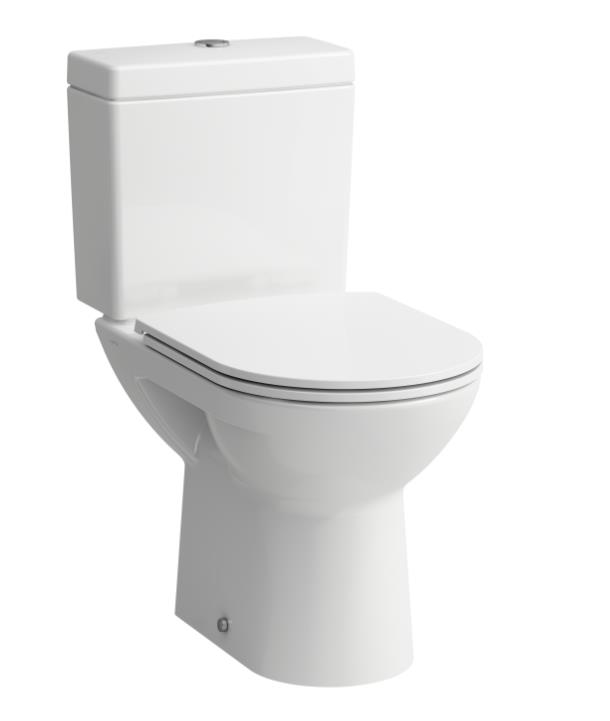 Laufen pods ar SC Slim vāku Pro Classic, 360x670mm, horizontāls izvads, pievads no sāniem, balts, H8679500009701 cover photo