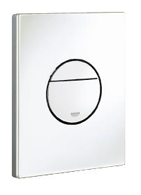 Grohe taustiņš Nova Cosmo duo, 156x197mm, horizontāls/vertikāls, balts, 38765SH0 cover photo