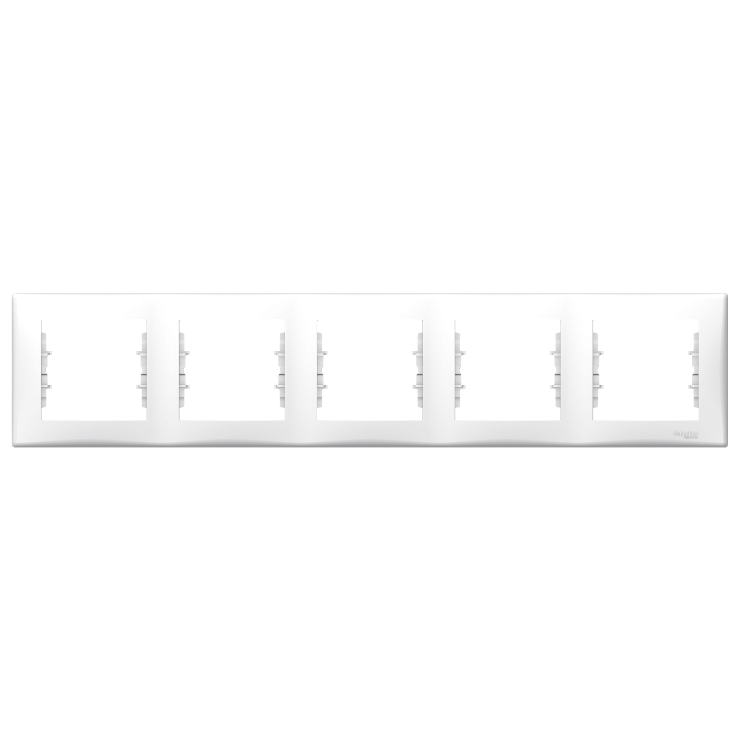 Schneider Electric rāmis 5-v balts horizontāls SEDNA blist., SDN5801021 cover photo