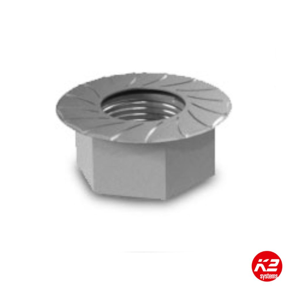 K2 Systems Hexagon flange nut M8, 1000043 cover photo