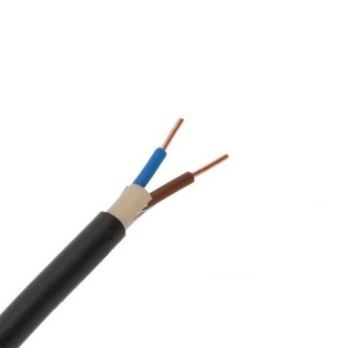 NKT kabelis CYKY 2x1.5mm2 melns 0.45/0.75kV saiva, 172121021S0500 cover photo