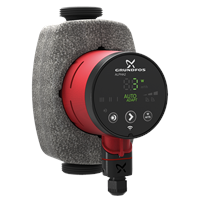 Grundfos cirkulācijas sūknis ALPHA2 25-40 180mm DN25 3-18W 230V 50Hz PN10, 99411165 cover photo
