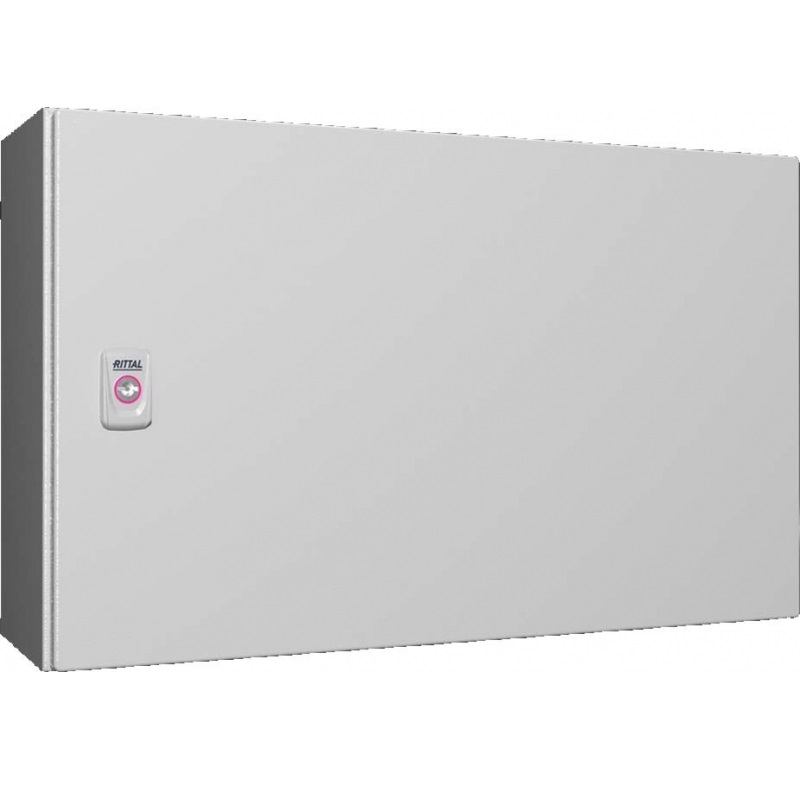 Rittal metāla sadales skapis 600x380x210mm ar montāžas pl. IP66 AX, 1039000 cover photo