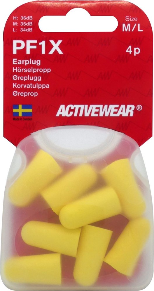 Activewear ausu aizbāžņi Activewear PF1X 4 pāri, 855657 cover photo