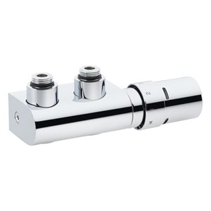 Danfoss VHX dubultbloks ar termogalvu telpas t° reg., hroms, 90°, 013G4279 cover photo