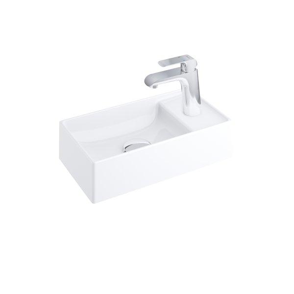Ravak izlietne VEDA Slim 400 Ceramic balta cover photo