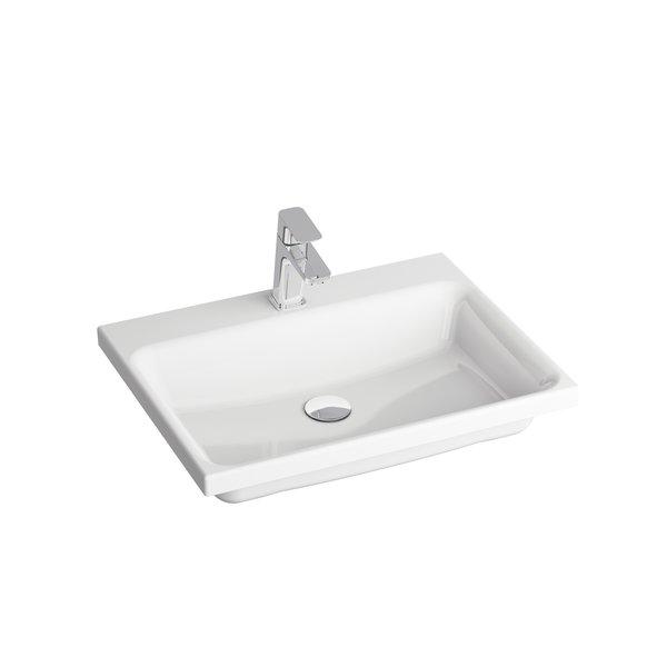 Ravak izlietne Comfort 600 Ceramic balta cover photo