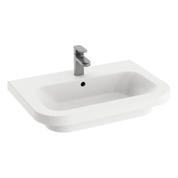 Ravak izlietne Chrome 650 Ceramic balta cover photo