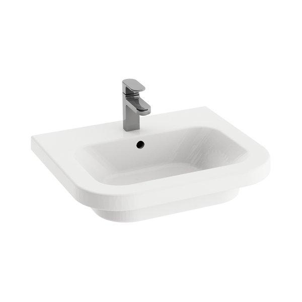 Ravak izlietne Chrome 550 Ceramic balta cover photo